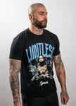 LIMITLESS X PEREIRA | Black "Spanian" Tee